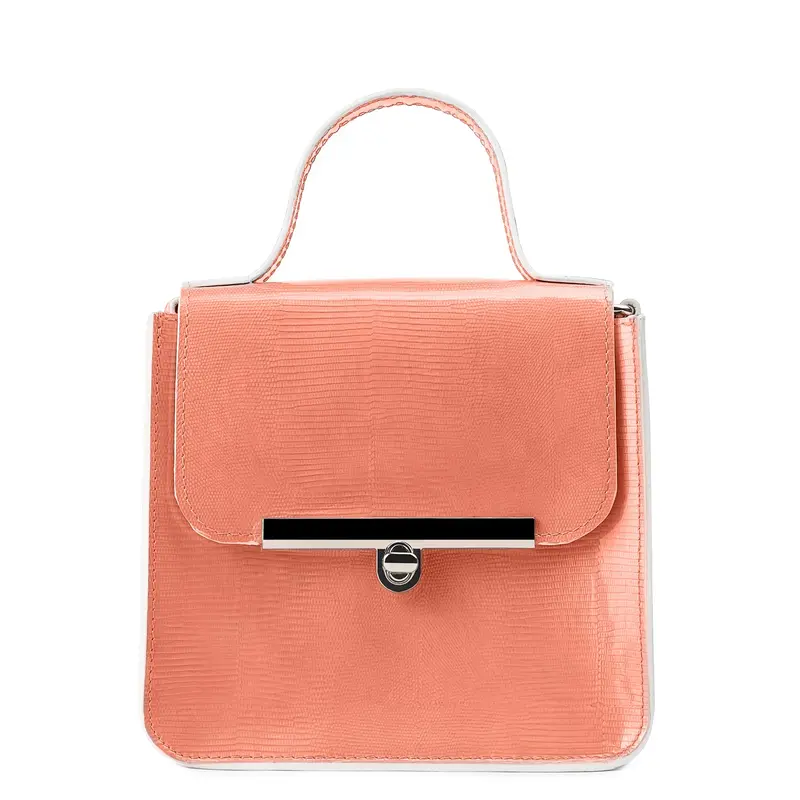 Mini leather bag Venus Pink