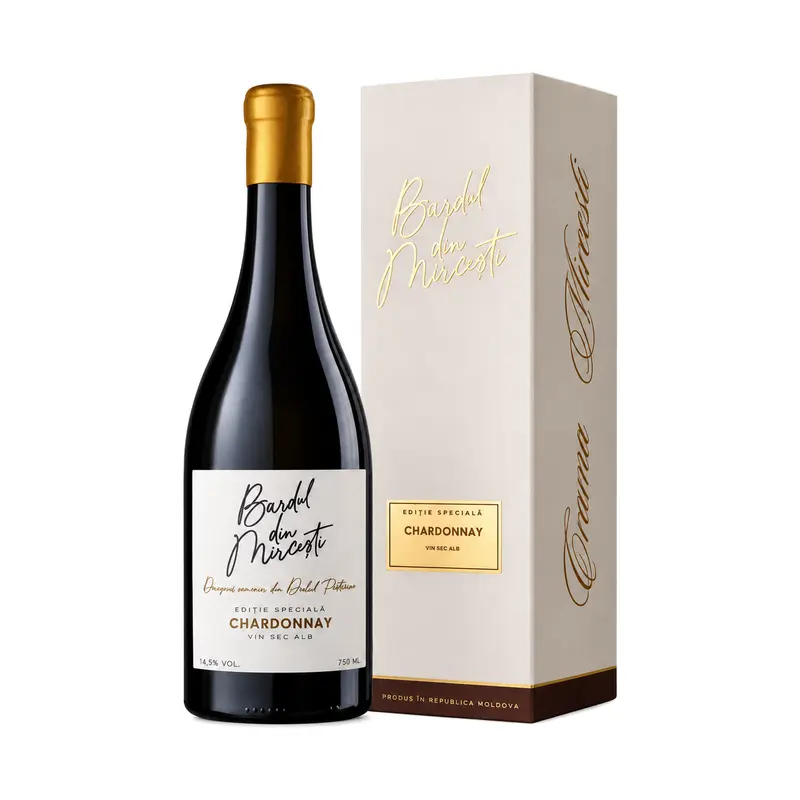 Mircești Bardul din Mircești Chardonnay Barrique Sec 0.75L 14.5%