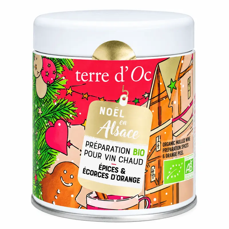 Mirodenii bio pentru vin fiert Terre d'Oc 120g