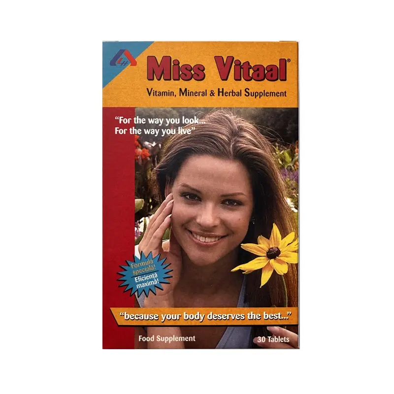 Miss Vitaal 30 comprimate – American Life Style - Multivitamine