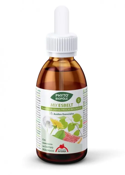 Mix 5 din plante, Esbelt, depurativ si Controlul greutatii, 50ml Phyto-Biopôle