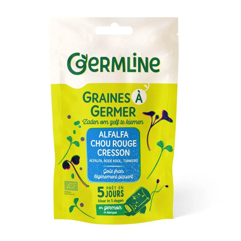 MIX ALFALFA, CRESON, VARZA ROSIE PT. GERMINAT BIO 150G