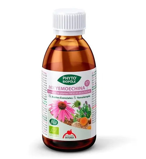 Mix bio 17 din plante, yemoechina, Imunitate, 50ml Phyto-Biopôle
