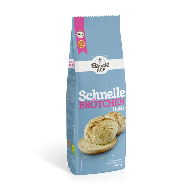 Mix de faina pentru chifle rapide din ovaz fara gluten, 500g