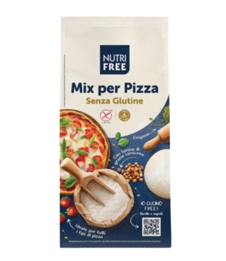 Mix pentru pizza fara gluten 1kg Nutri Free