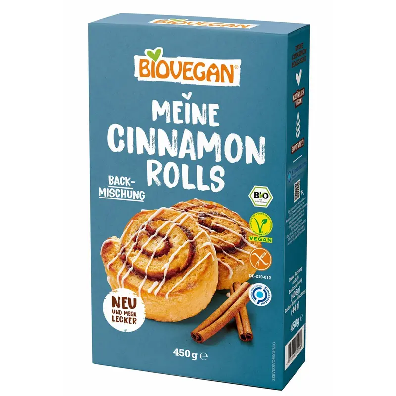 Mix pentru rulouri cu scortisoara fara gluten, 450g