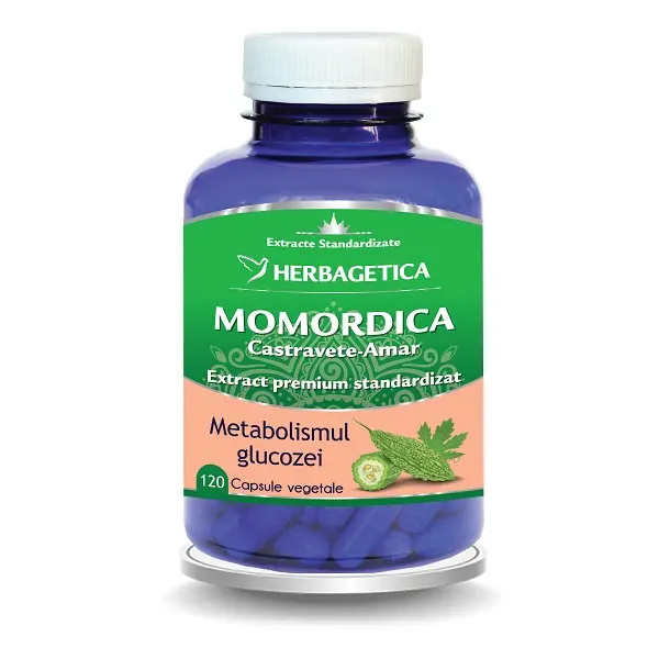 Momordica – Castravete amar 120 capsule – Herbagetica