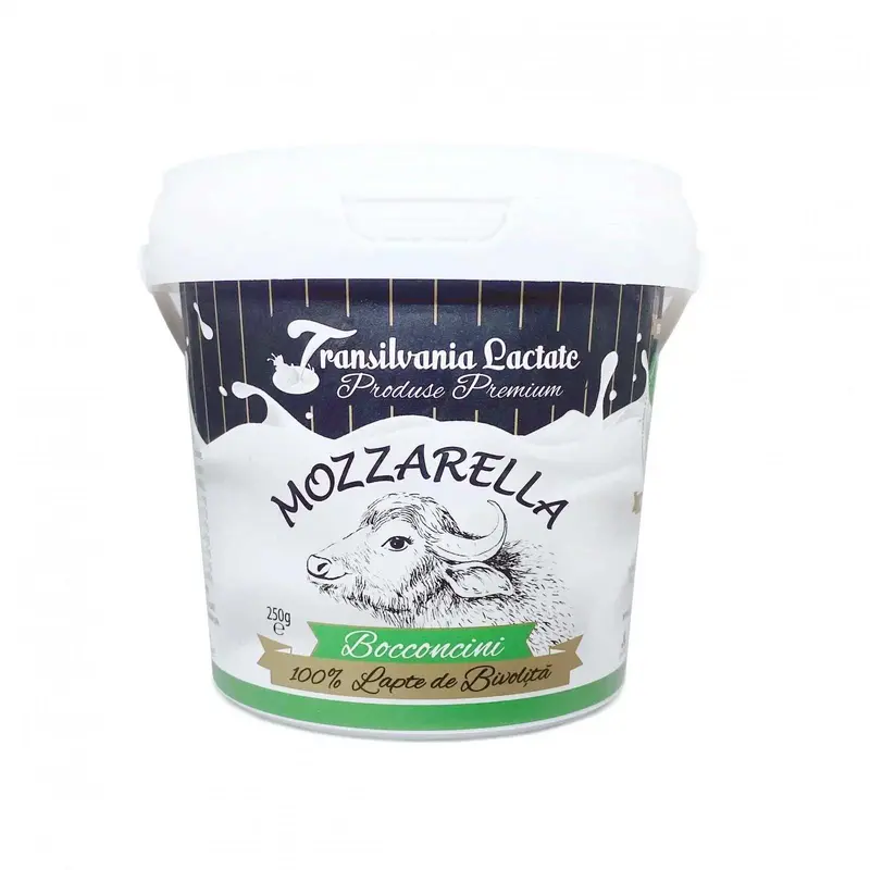 Mozzarella de bivoliță, 250 gr, Transilvania Lactate