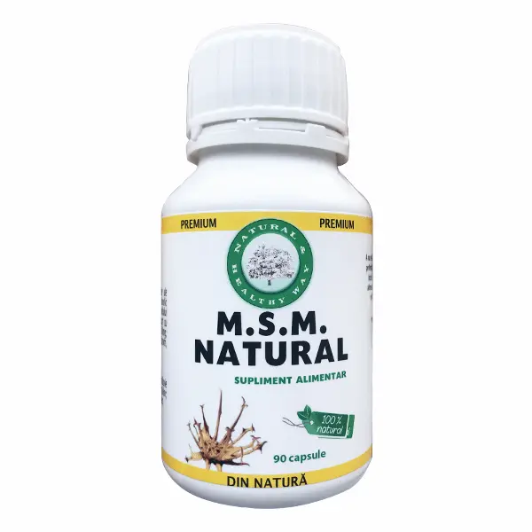 MSM Natural 90 capsule Natural & Healthy Way