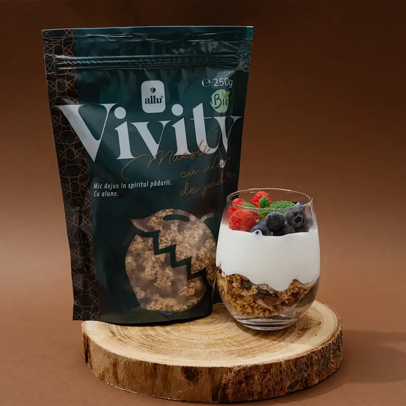 Muesli Cu Alune De Pădure, BIO, Vivity, 250g