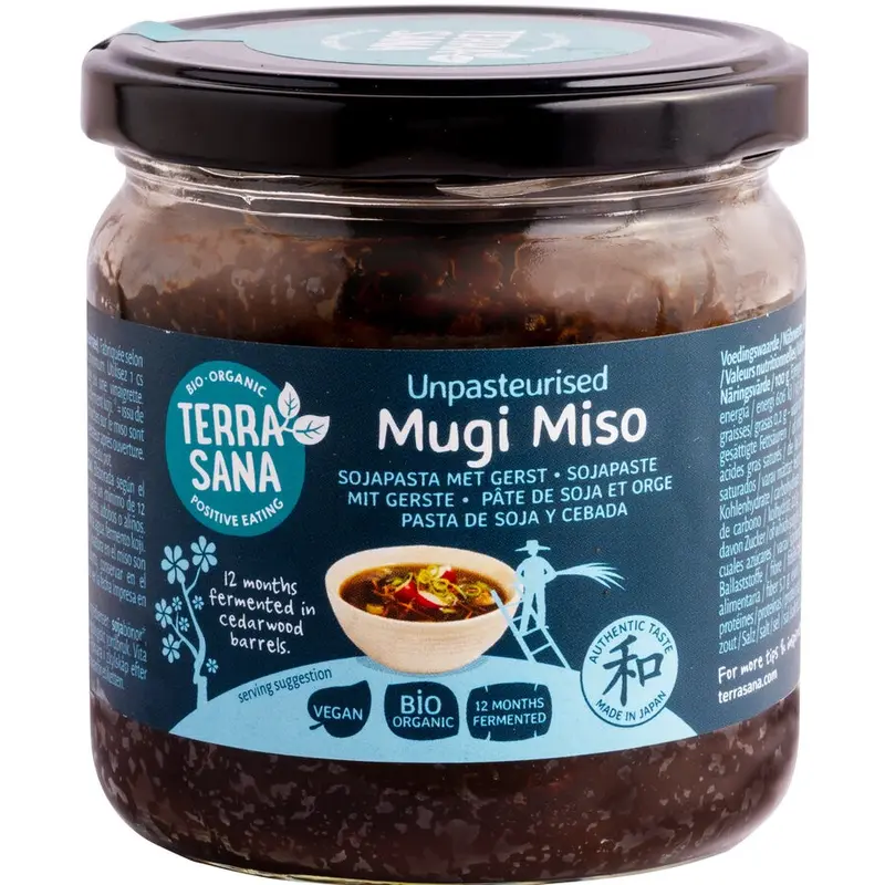 Mugi Miso Bio Nepasteurizat Terra Sana 350 g