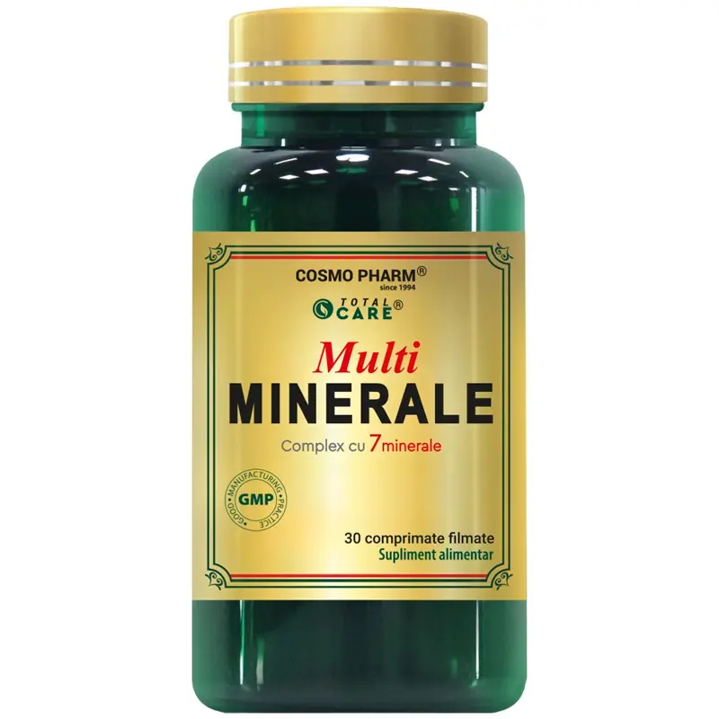 Multiminerale 30 comprimate filmate – Cosmo Pharm