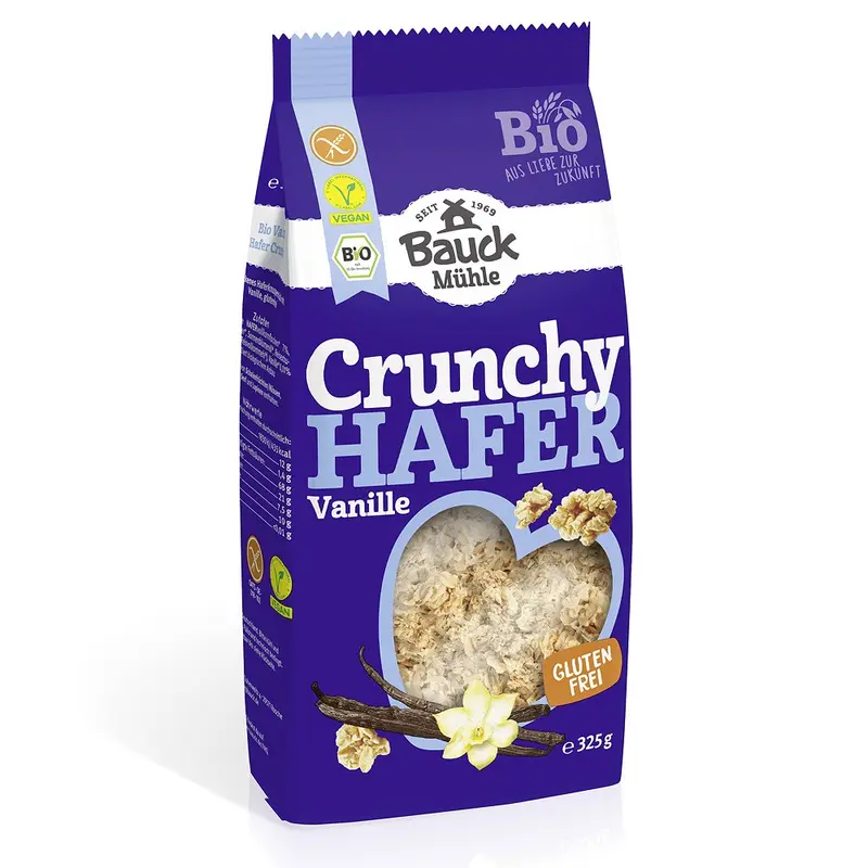 Musli de baza cu ovaz bio crocant fara gluten, 325g