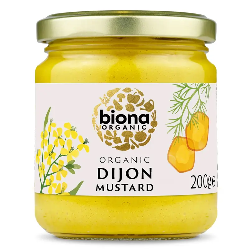 MUSTAR DIJON BIO 200G