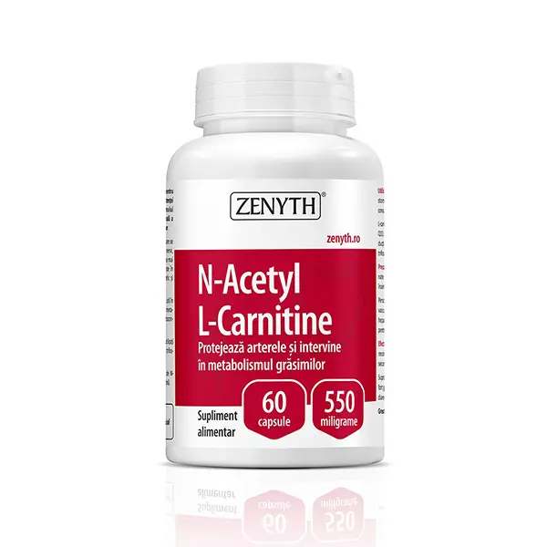 N-Acetyl L-Carnitine 550MG 60CPS Zenyth