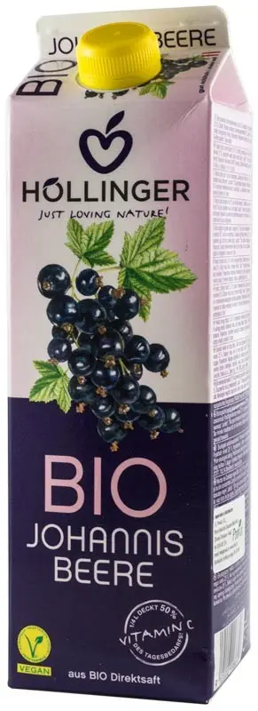 Nectar bio de coacaze negre Hollinger 1000ml Hollinger