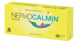 Nervocalmin Relaxare 20 capsule moi – Biofarm - Seri relaxante