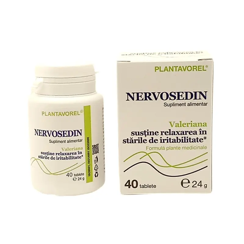 Nervosedin 40 comprimate – Plantavorel - Moment de calm