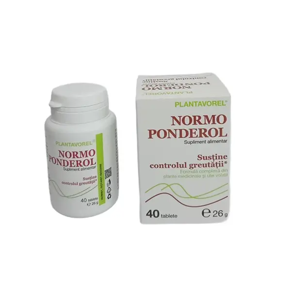 Normoponderol 40 comprimate – Plantavorel