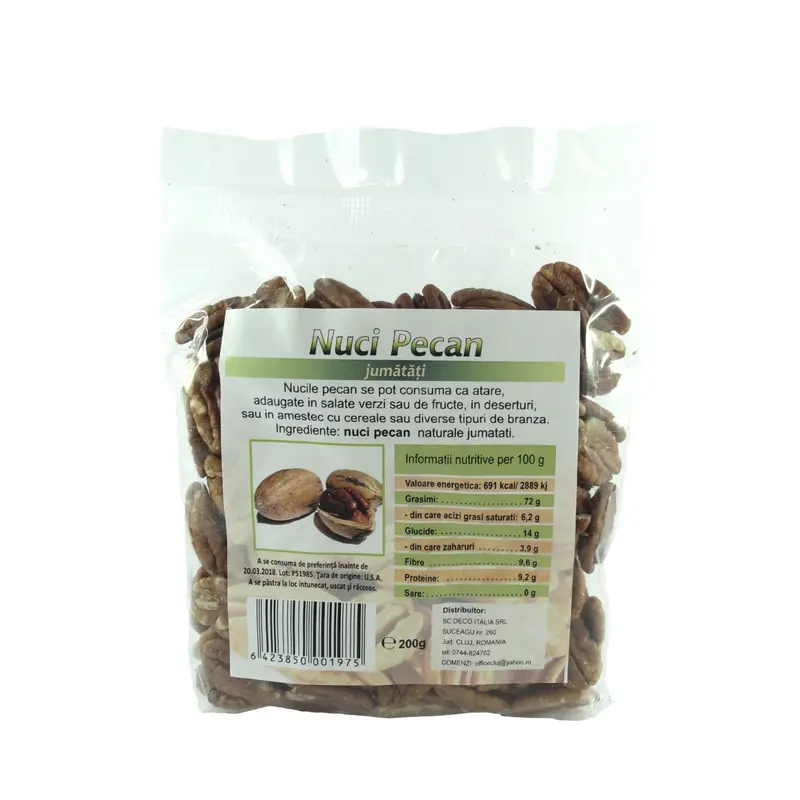 Nuci Pecan jumatati 200g Deco Italia