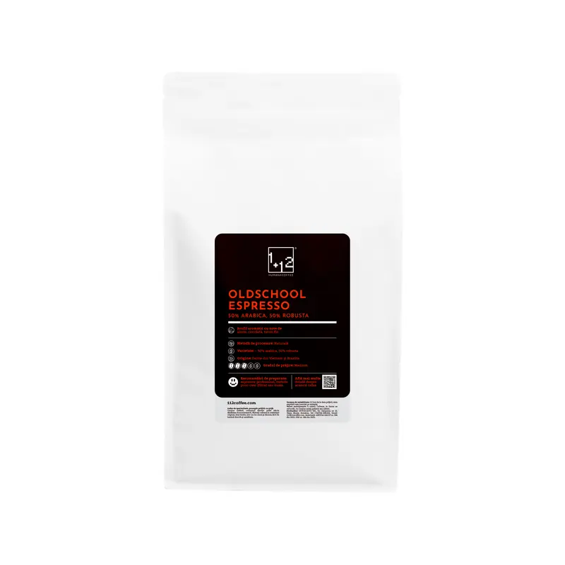 Oldschool Espresso Arabica/Robusta Cafea de Specialitate