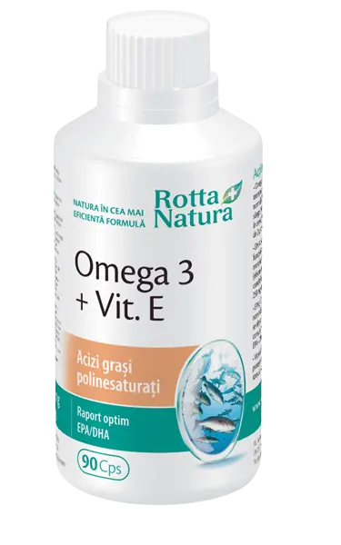 Omega 3 + Vitamina E 90 cps Rotta Natura