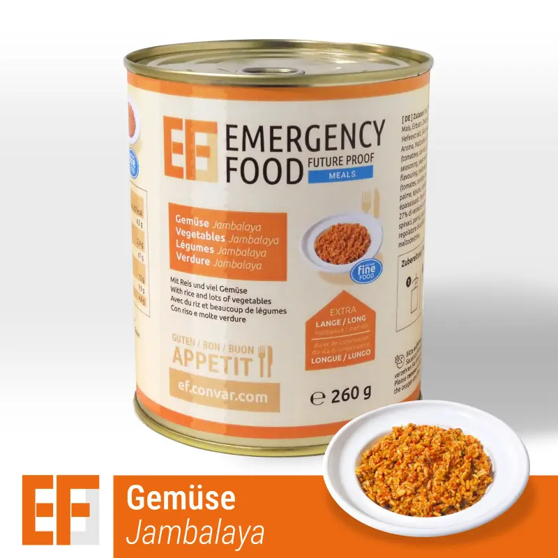 Orez cu legume Jambalaya - 2 porții