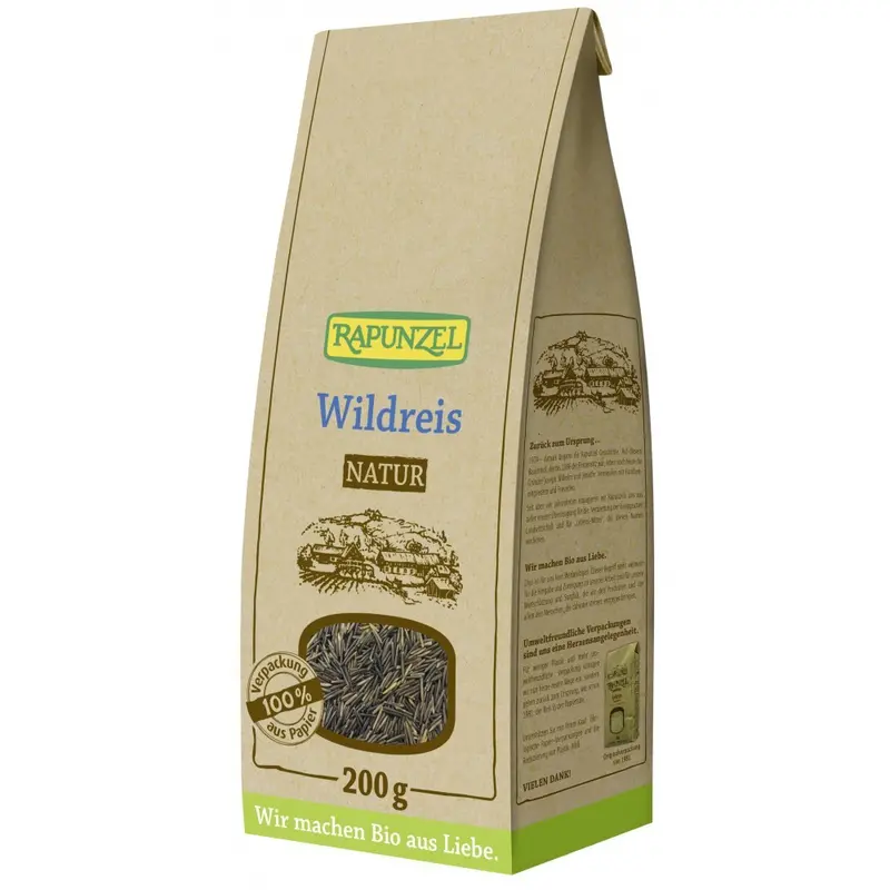 Orez salbatic bio natur, 200g