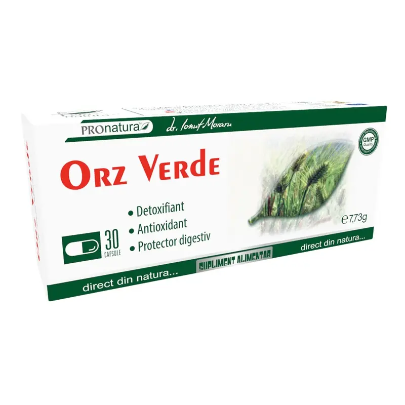 Orz verde 30 capsule – Medica - Clorofilă și nutrienți
