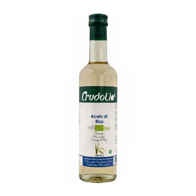 Oțet bio din orez, 500ml Crudolio