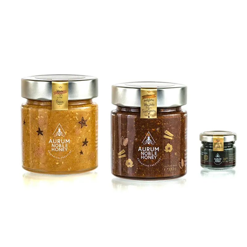 Pachet cadou de Sarbatori, Aurum Noble Honey - 2+1