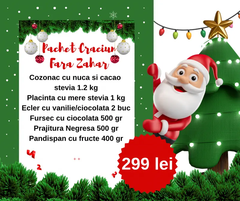Pachet Craciun Fara Zahar