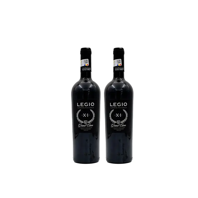 Pachet Legio-2 sticle Roșu (Cabernet Sauvignon, Fetească Neagră & Merlot)