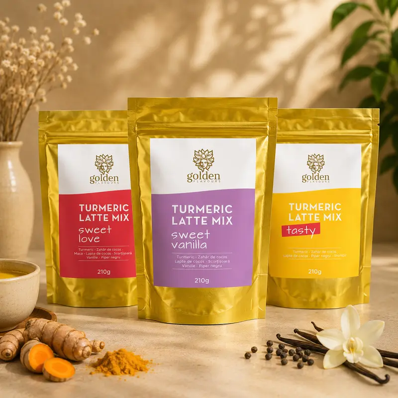 Pachet Trio Turmeric Latte | Golden Flavours