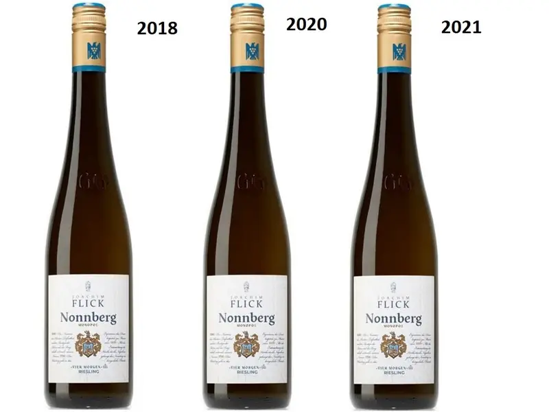 Pachet Verticala Joachim Flick - Nonnberg Vier Morgen GG Riesling 2020 - 2021 - 2022