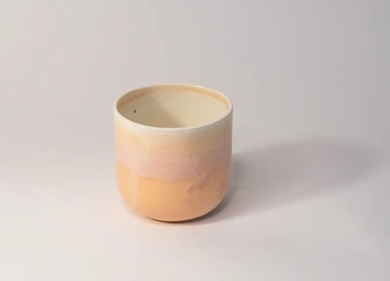 Pahar duo glaze pepene galben