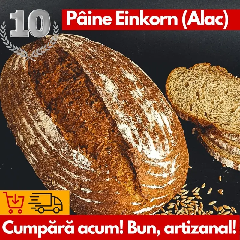 Pâine cu Einkorn (Alac) și Maia 600g