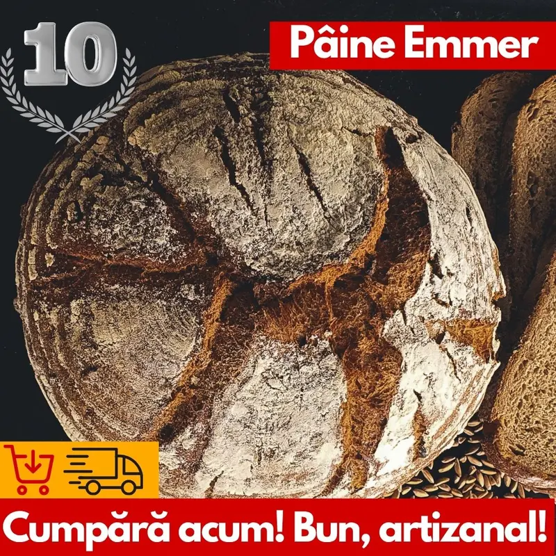 Pâine cu Emmer și Maia 600g