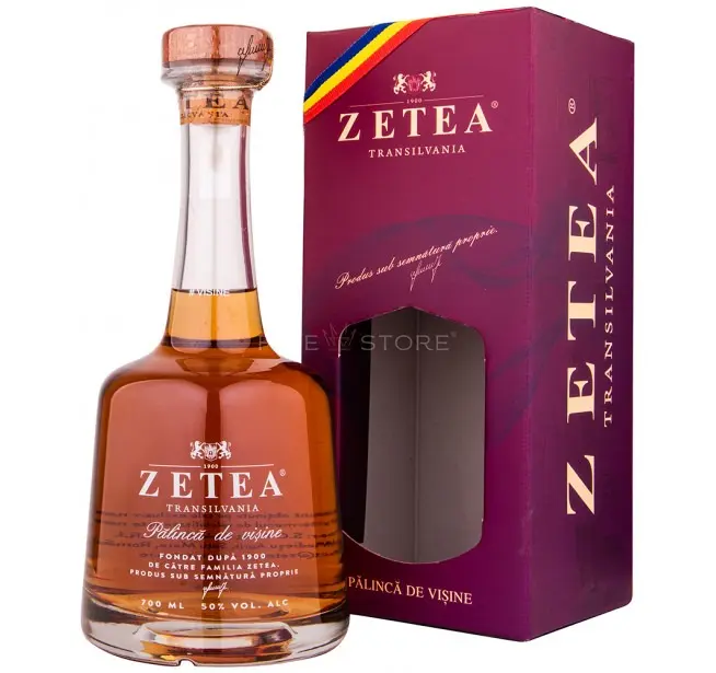 Palinca De Visine Zetea, 50%, 0.7l