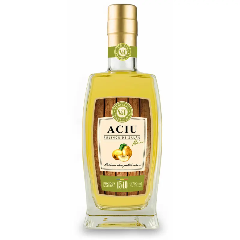 Palinca de Zalau Aciu - Gutui 42% 0.7L