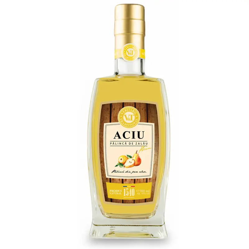 Palinca de Zalau Aciu - Pere 42% 0.7L
