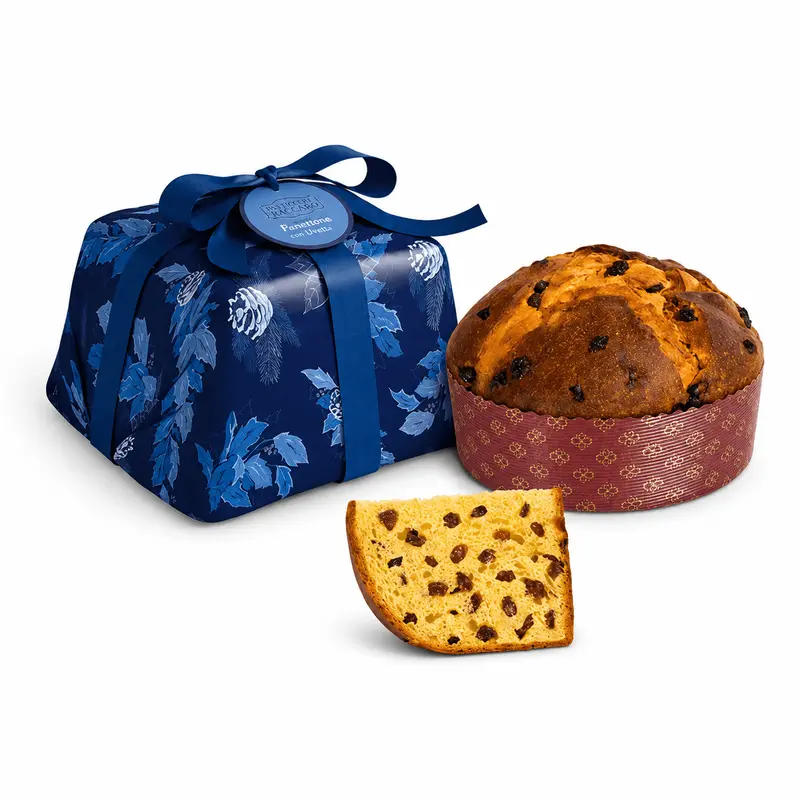 Pandolce fără zahăr adăugat cu stafide Fraccaro 750g
