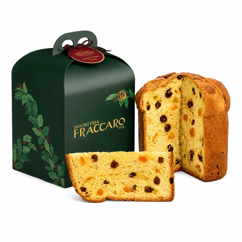 Panettone artizanal clasic Fraccaro 750g