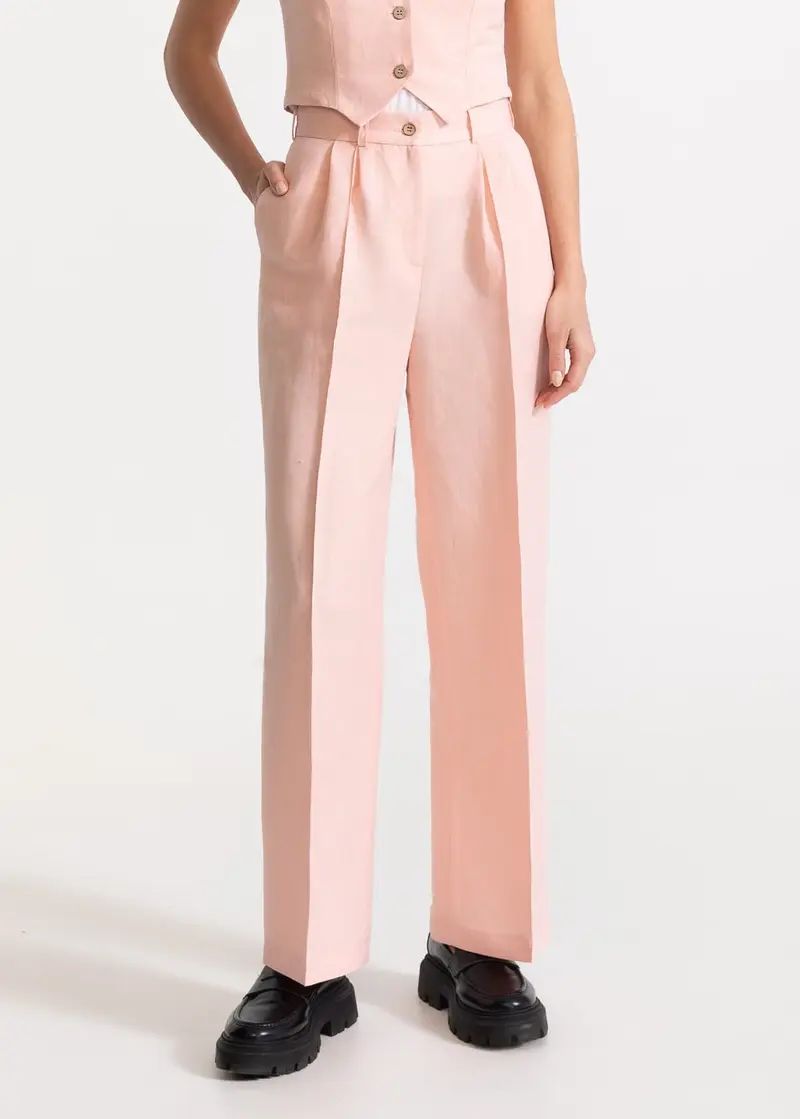 Pantaloni Figa 100% In - Roz