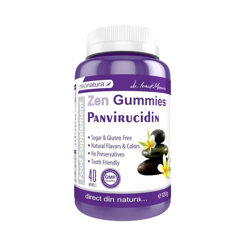 Panvirucidin Zen Gummies 40 jeleuri – Medica
