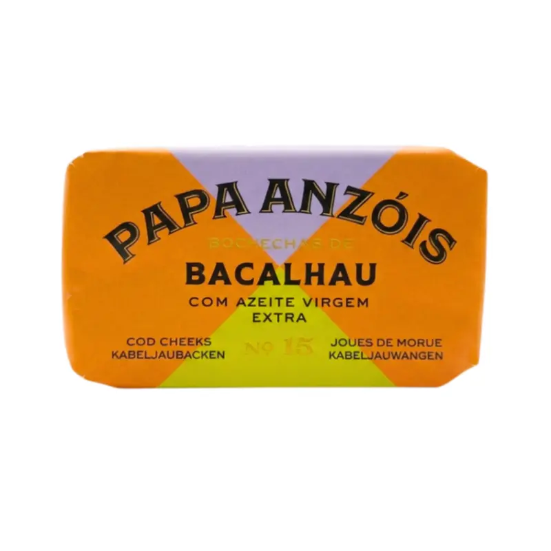 Papa Anzóis Obraji de Cod în Ulei de Măsline Extravirgin, 120g