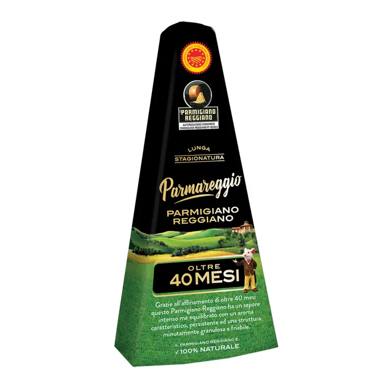 Parmezan Parmigiano Reggiano Parmareggio, 40 Luni, 200 g