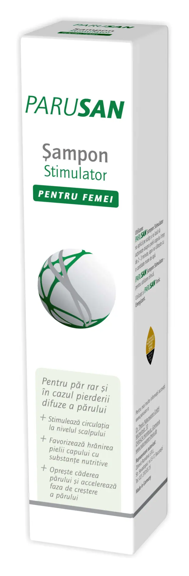 Parusan femei șampon stimulator 200 ml – Zdrovit