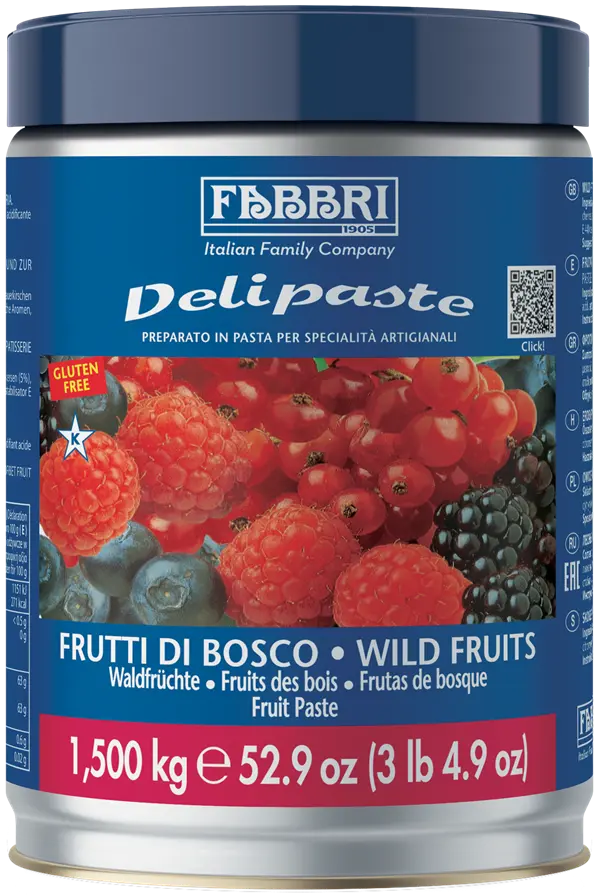 Pastă aromatizantă fructe de pădure - Fabbri (delipaste)