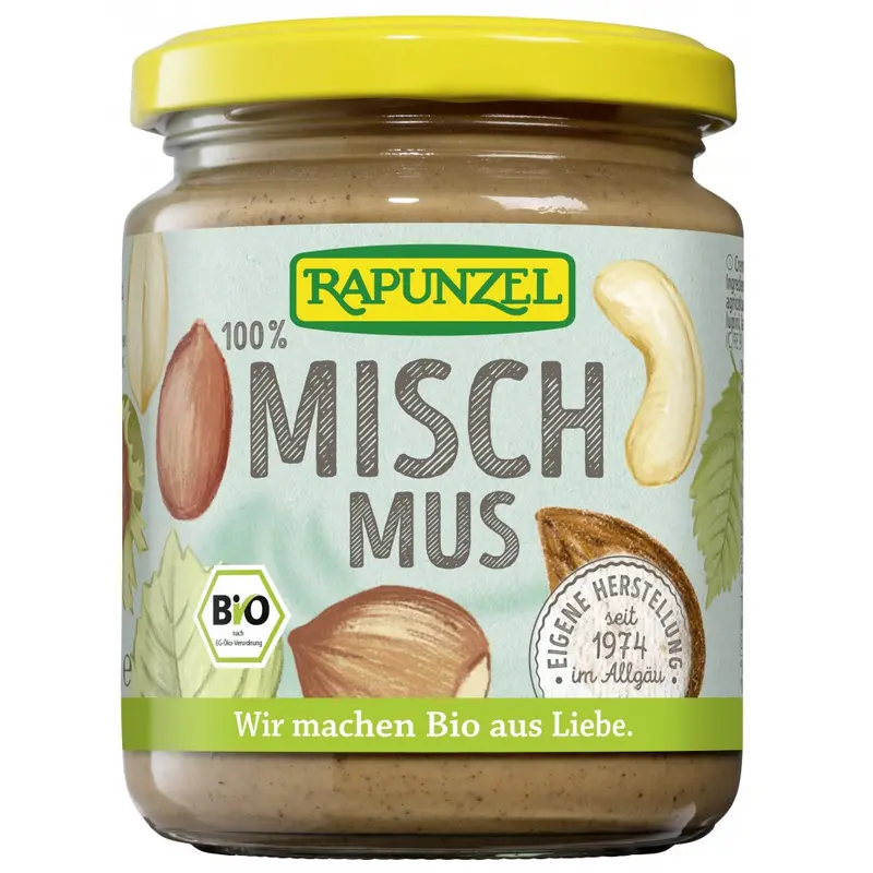 Pasta bio amestec 4 feluri de nuca, 250g